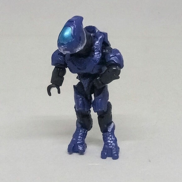 Halo Mega Construx Purple Elite Ranger Requim Loose Figure - Picture 1 of 6